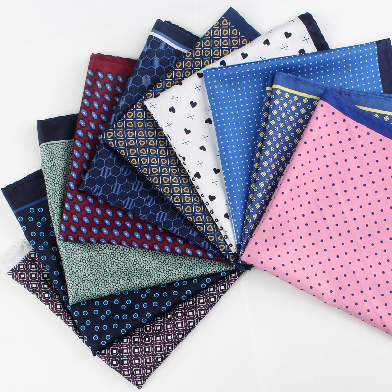Pocket Square Set - 34 ซม.พ็อกเก็ตสแควร์สําหรับผู้ชายผู้หญิงดอกไม้พิมพ์ชุด Hanky Mens ผ้าเช็ดหน้าชุดสแควร์ผ้าเช็ดหน้าผ้าขนหนูผ้าพันคอ