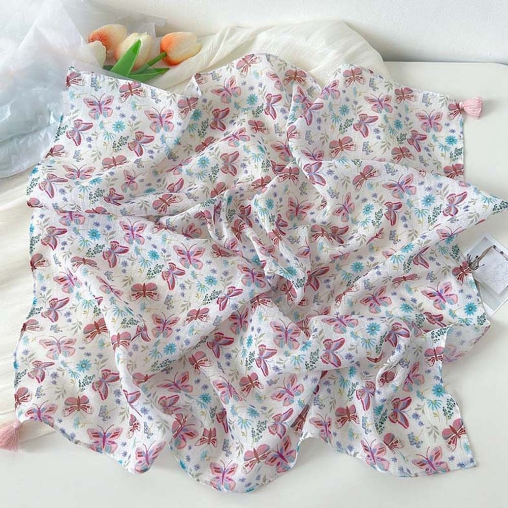 ผ้าพันคอผ้าฝ้ายลินิน ผ้าพันคอท - Bandana Cotton บทวิจารณ์และราคา