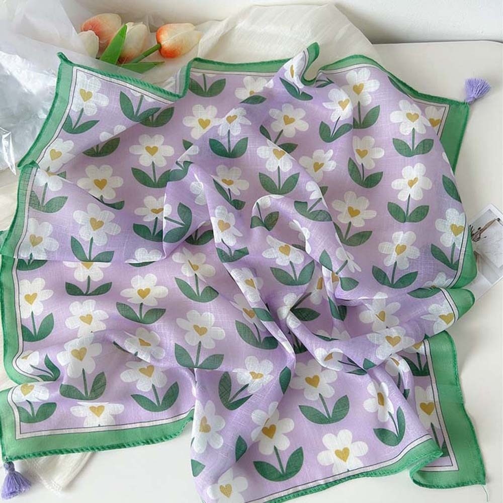 ผ้าพันคอผ้าฝ้ายลินิน ผ้าพันคอท - Bandana Cotton บทวิจารณ์และราคา