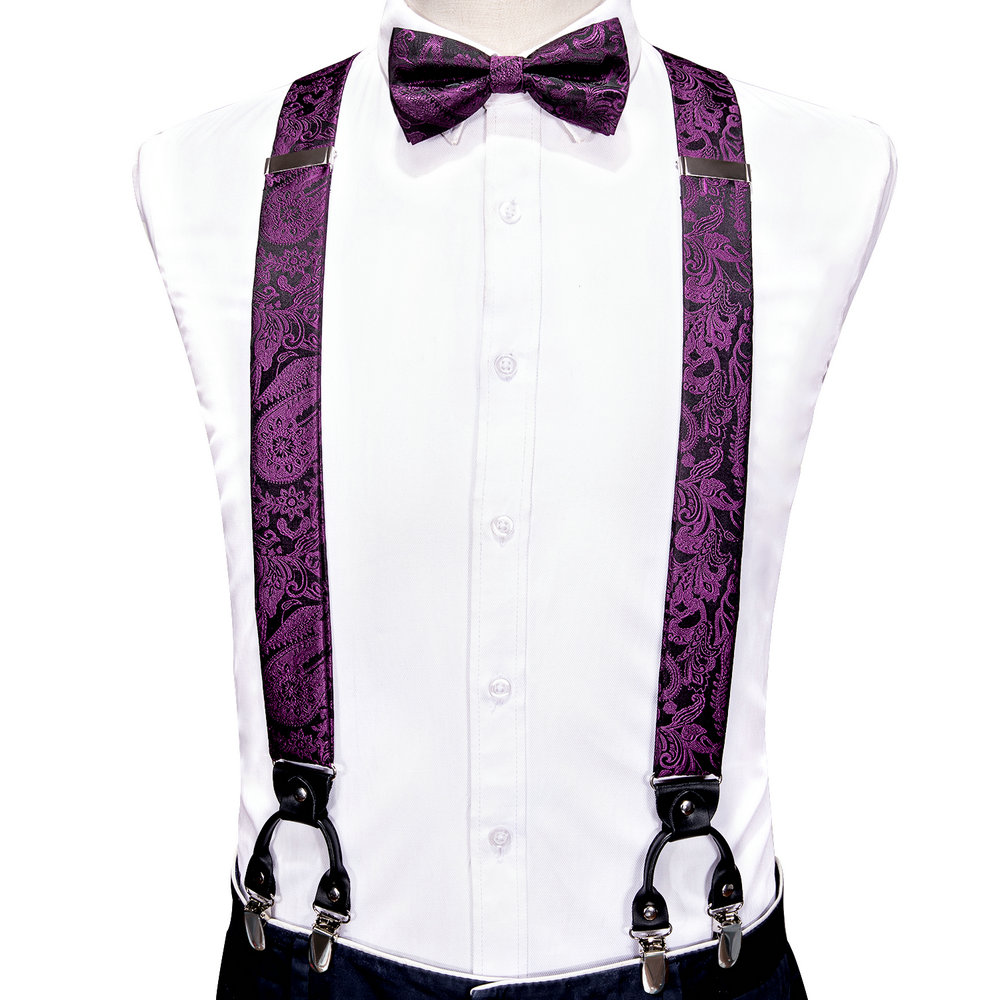 ชุดเซ็ตสายรัดกางเกงสำหรับผู้ชา - Bow Tie Pre Tied บทวิจารณ์และราคา
