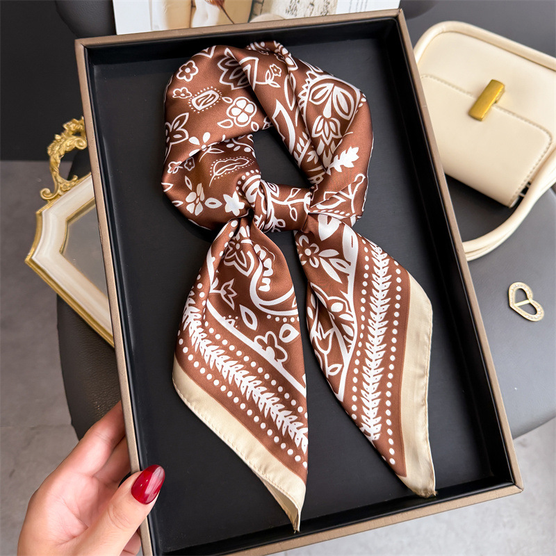ผ้าพันคอไหมพิมพ์ลายเม็ดมะม่วงห - Silk Neck Scarf บทวิจารณ์และราคา