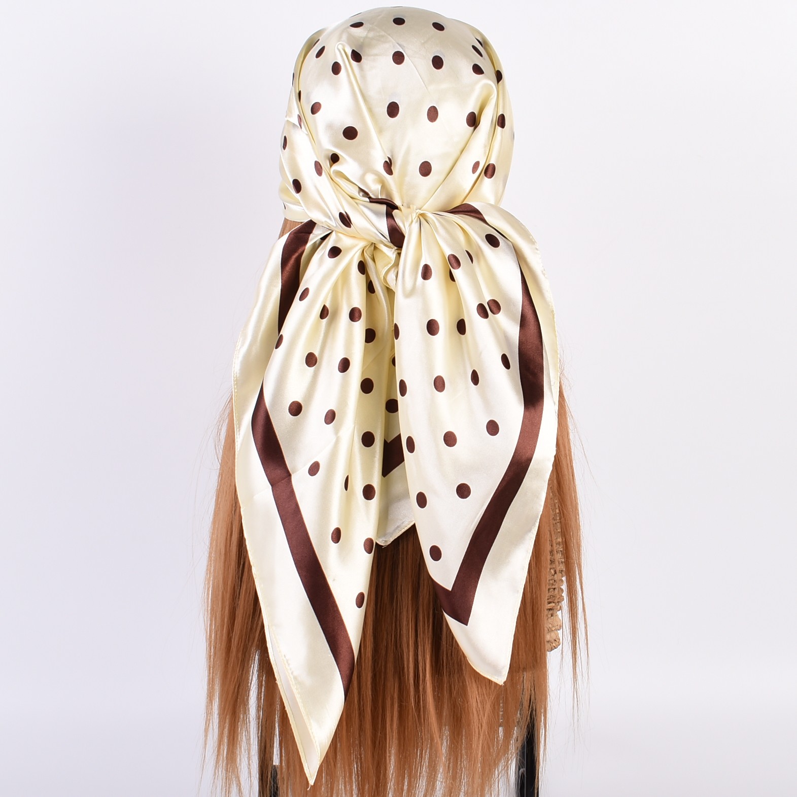 ฤดูร้อนใหม่แฟชั่นอารมณ์ wavele - Scarf Silk Square บทวิจารณ์และราคา